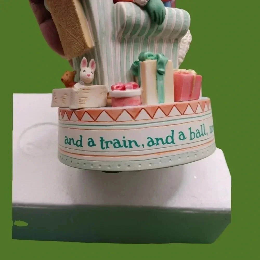 Hallmark spoonful vtg collectible holiday & season santa figurine 